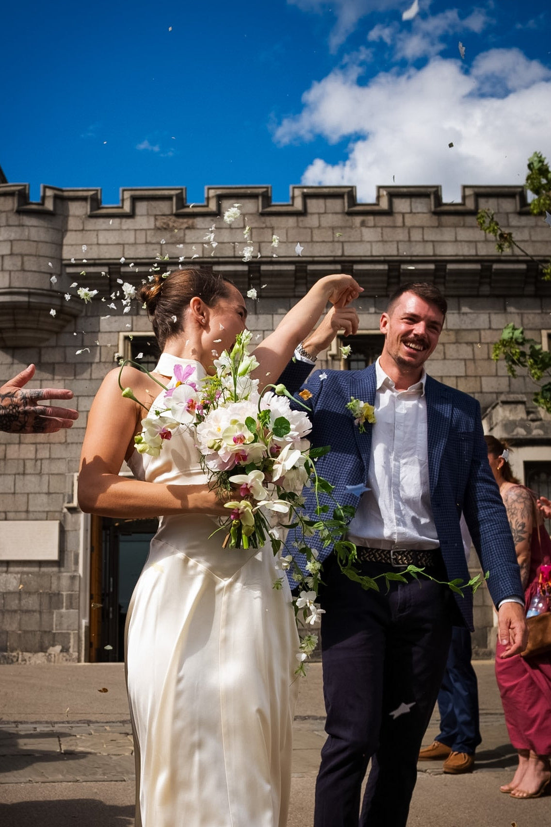 Elopement Collection | Bridal Bouquet & Buttonhole