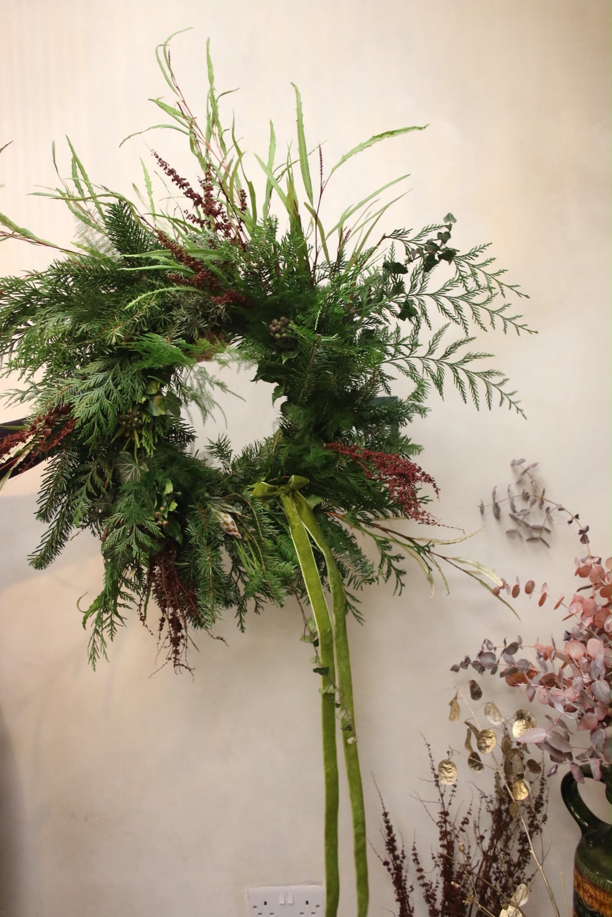 Christmas Wreath Workshop at Tide and Earth Coffee Shop - December 4th