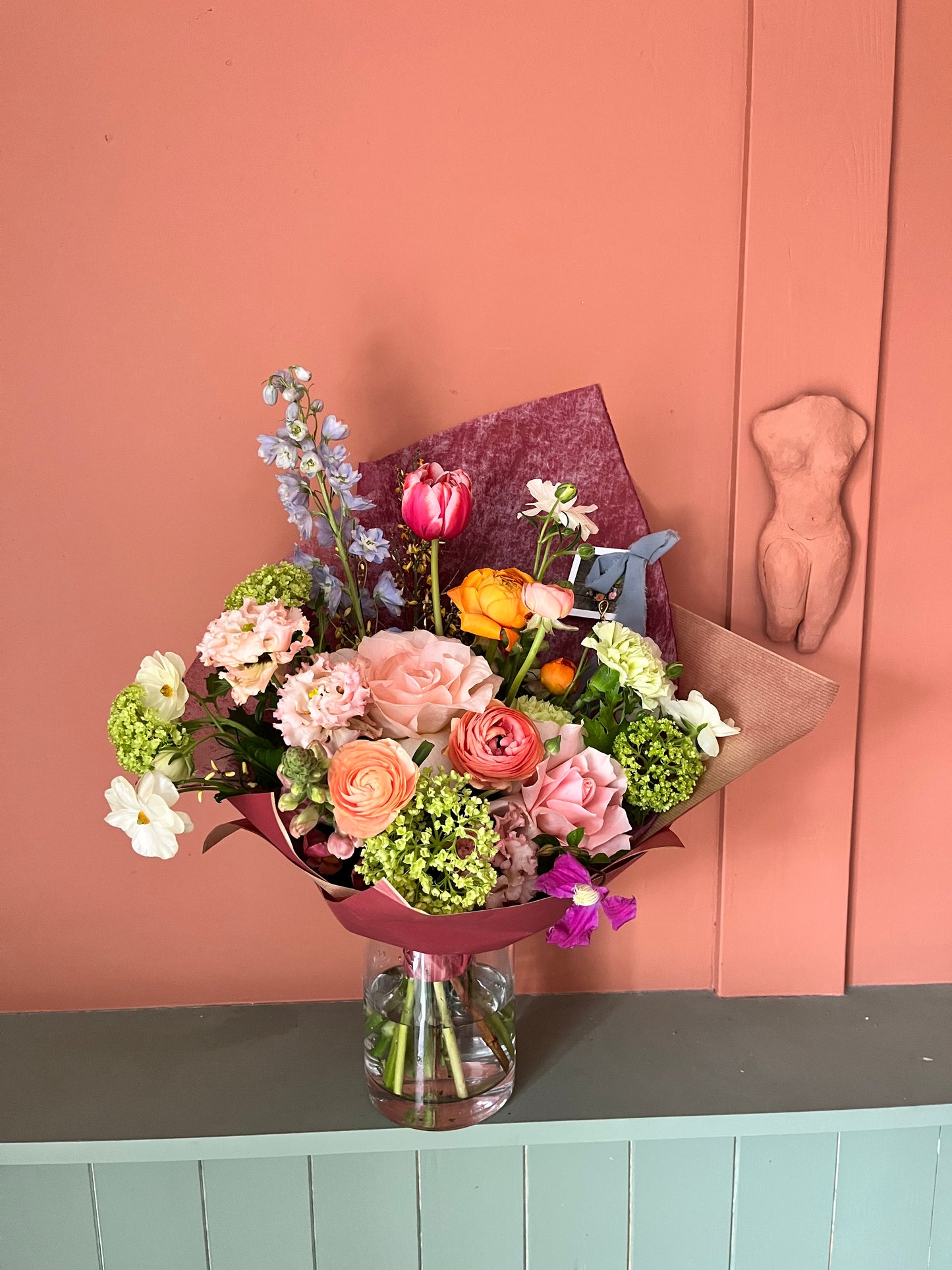 Bouquet Workshop at Tide and Earth Coffee Shop - March 13th